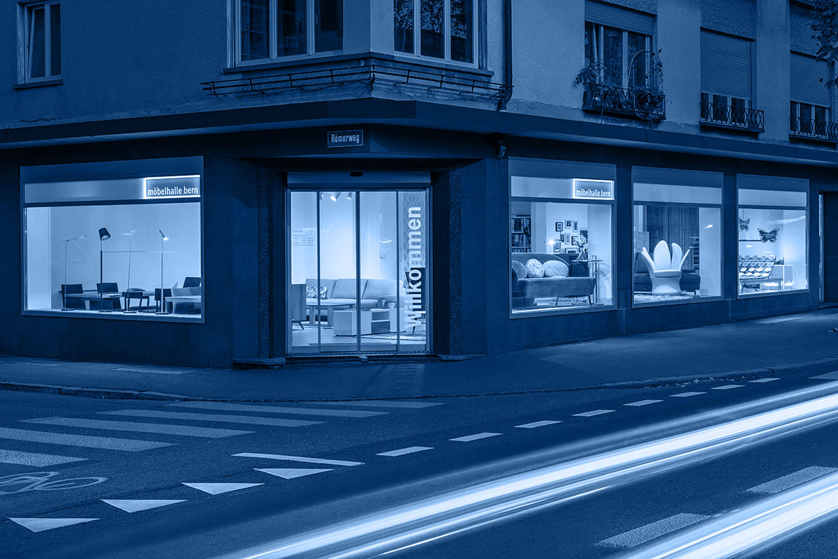 Möbelhalle Bern von aussen